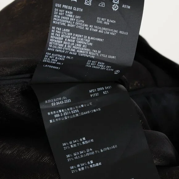 Prada 2009 Black Large Satin Bow Skirt - Picture 11 of 12